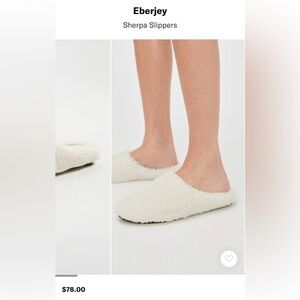 Eberjey Soft White Sherpa Women's Slippers